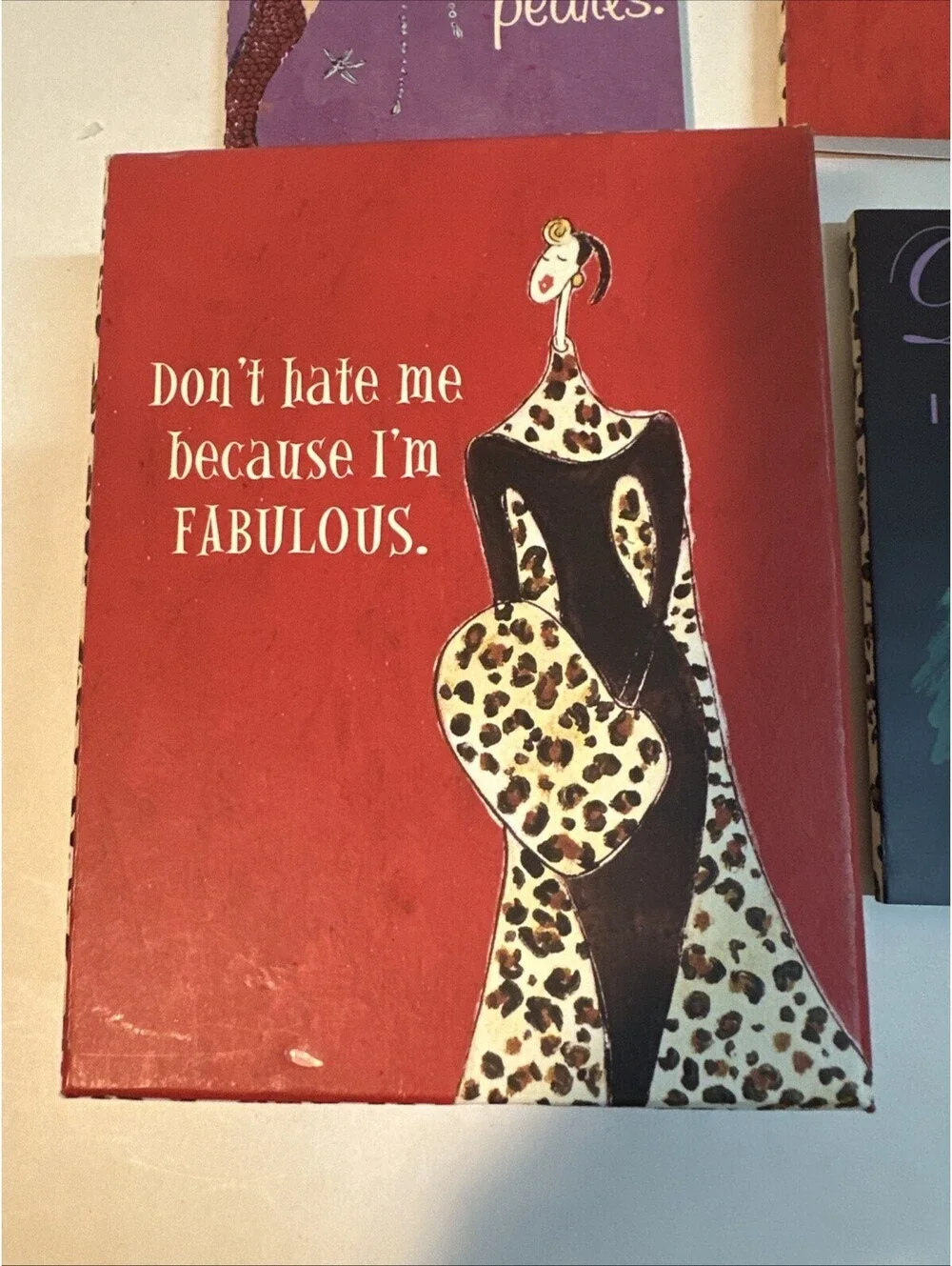 Don’t Hate Me Because I’m Fabulous Card Set see description for complete content